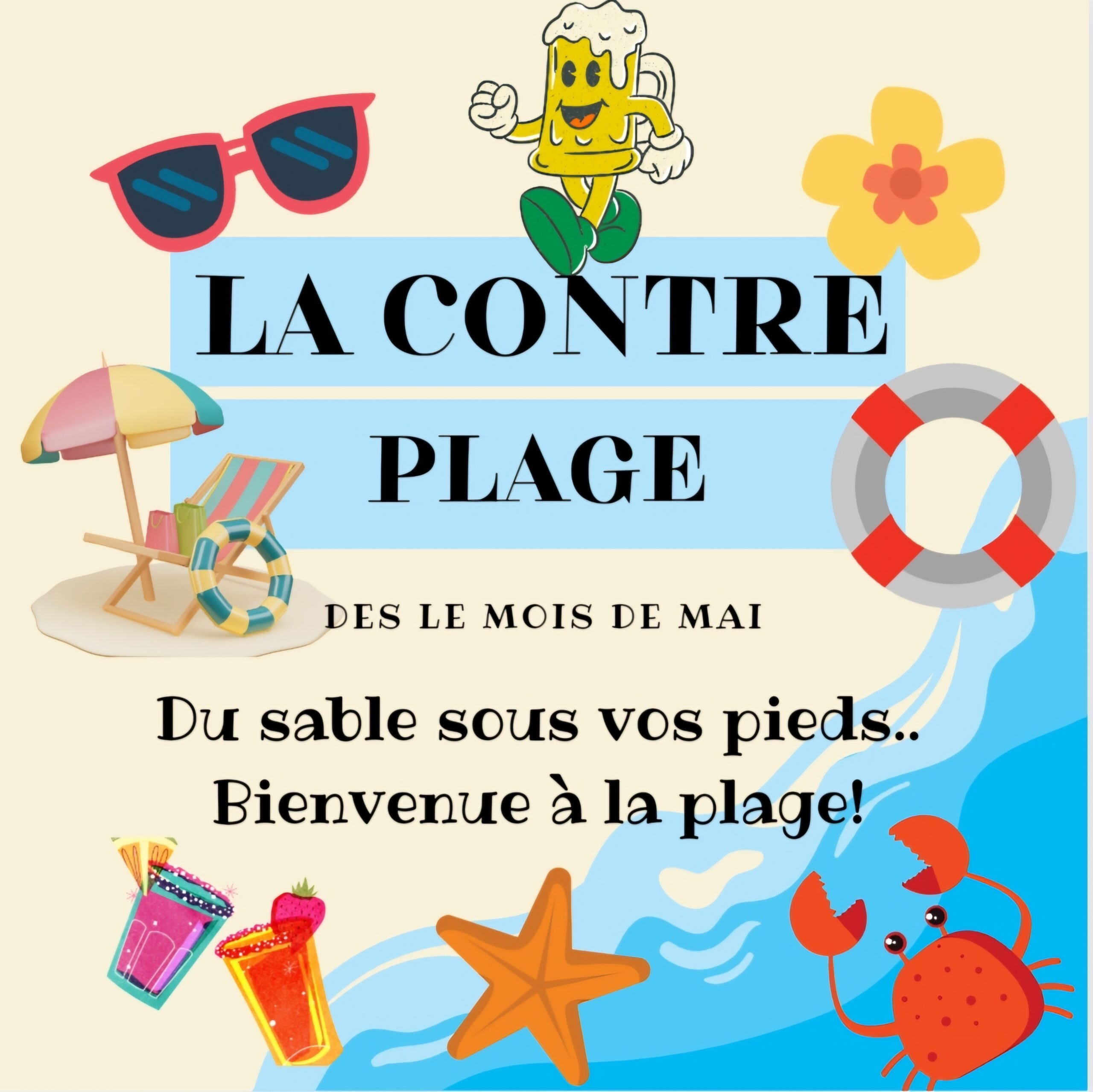 La contre plage