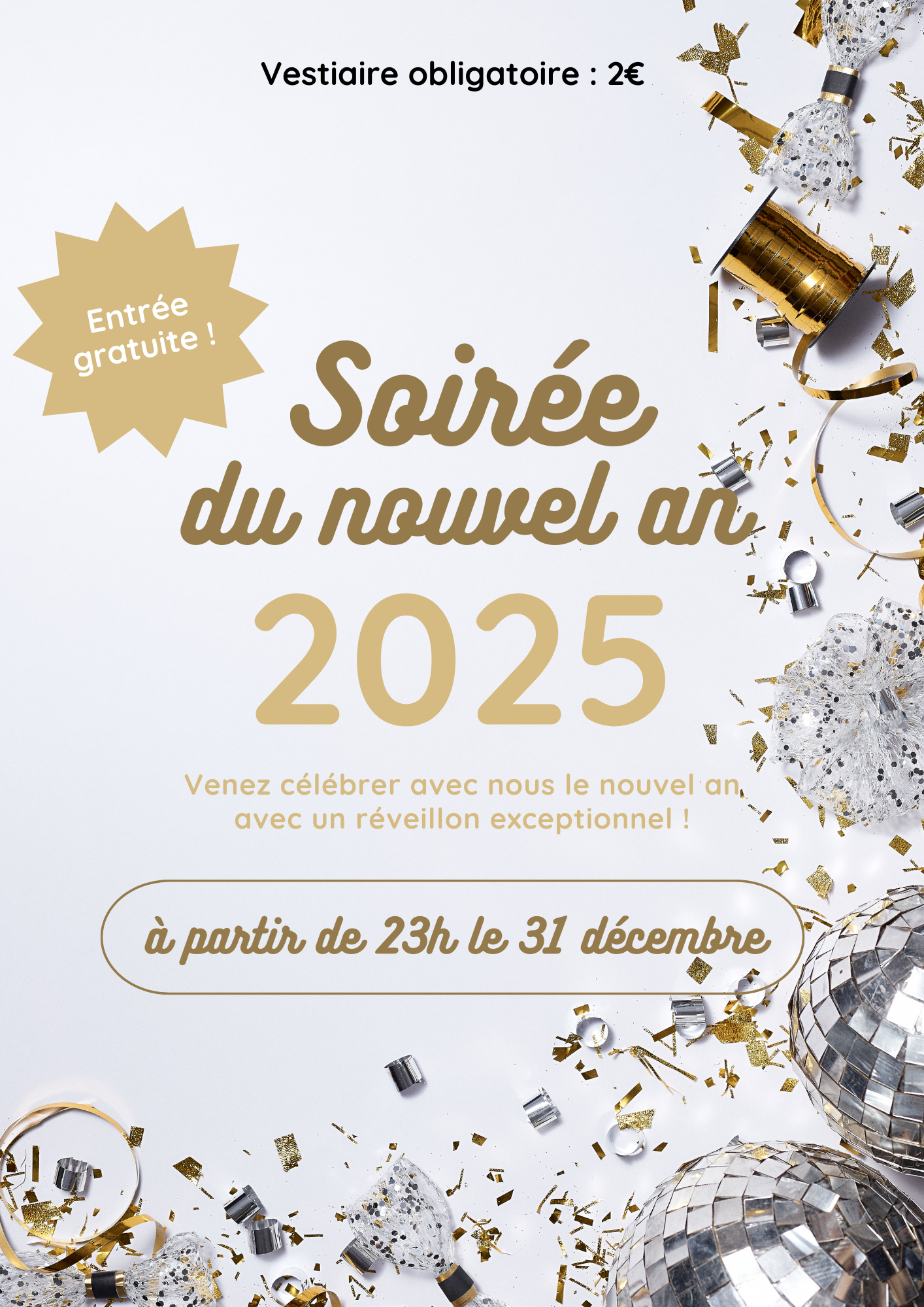 NEW YEAR contrescarpe